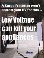 Low voltage forces your air conditioner and other devices to draw extra current to deliver the power expected of it, thus overheating the motor windings.